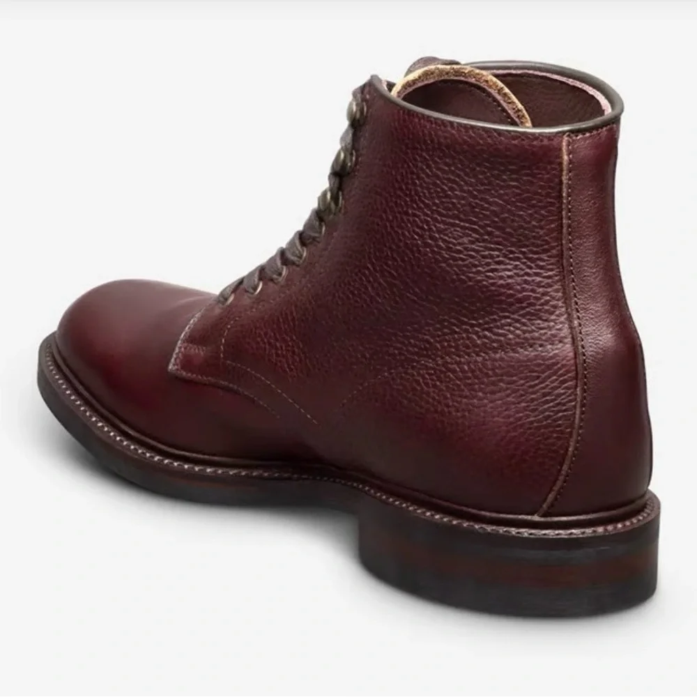 Allen Edmonds Higgins Mill Weatherproof Mens Boot Burgundy Chromexcel Leather 9